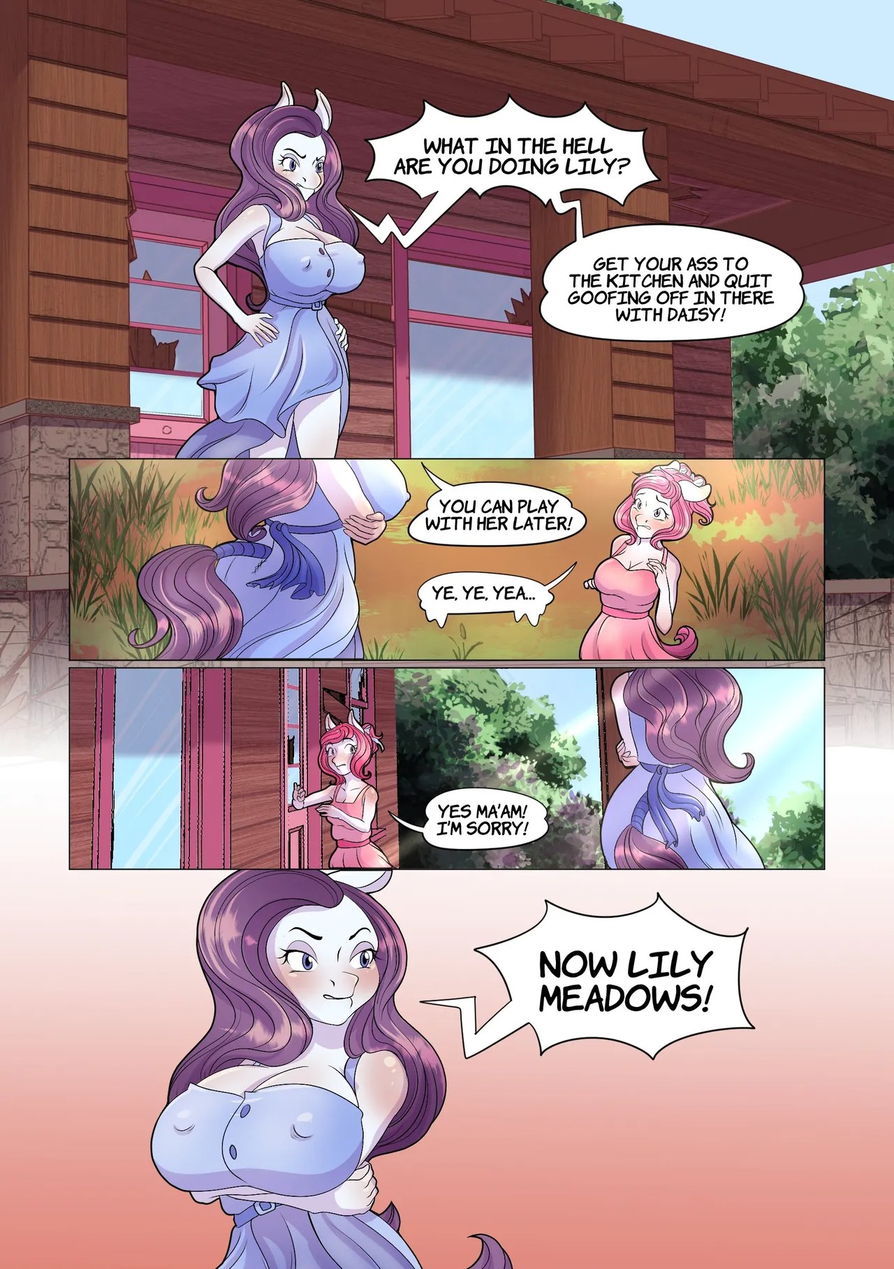 Lily Meadows Porn Comic english 13