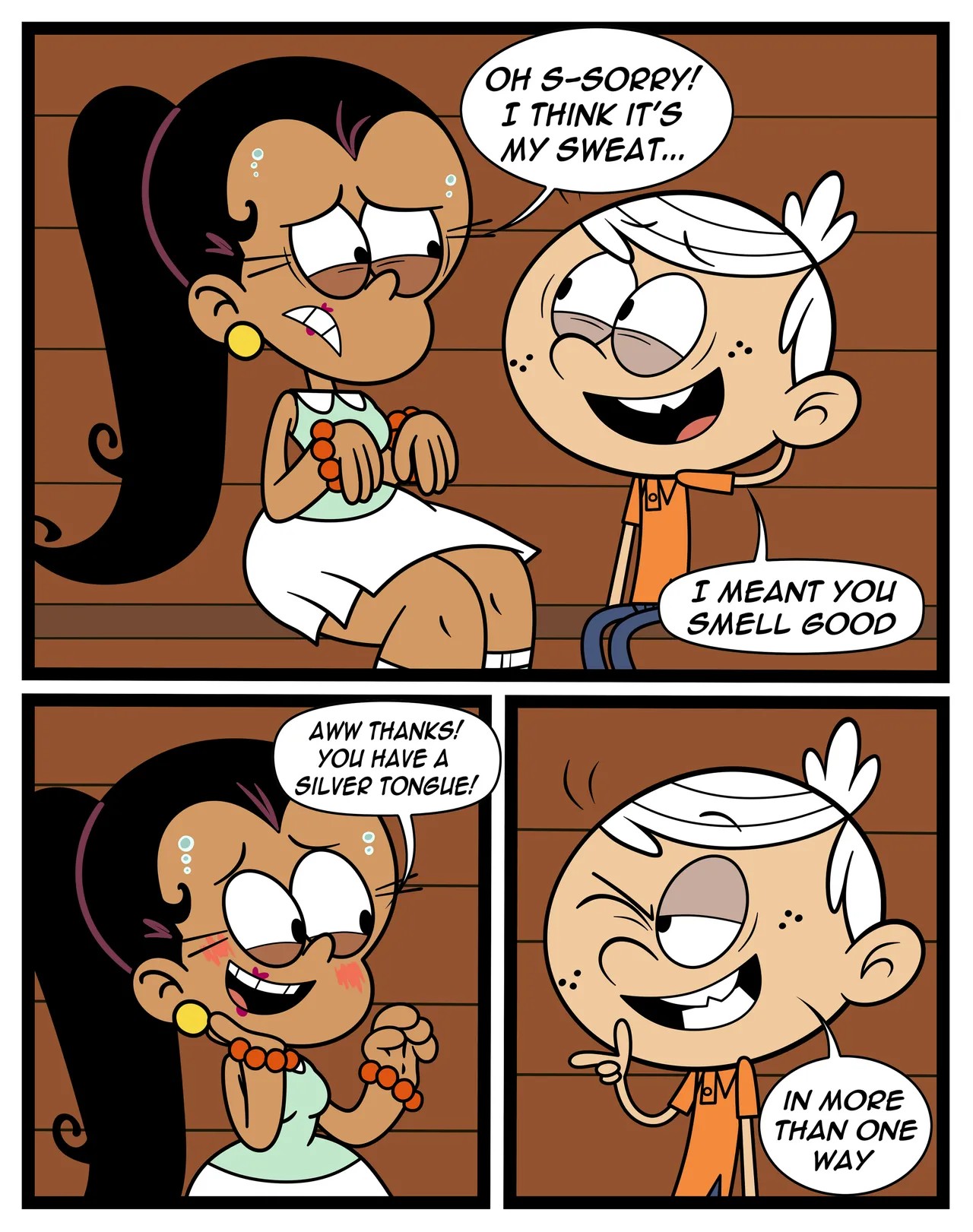 Lincoln x Carlota Porn Comic english 03