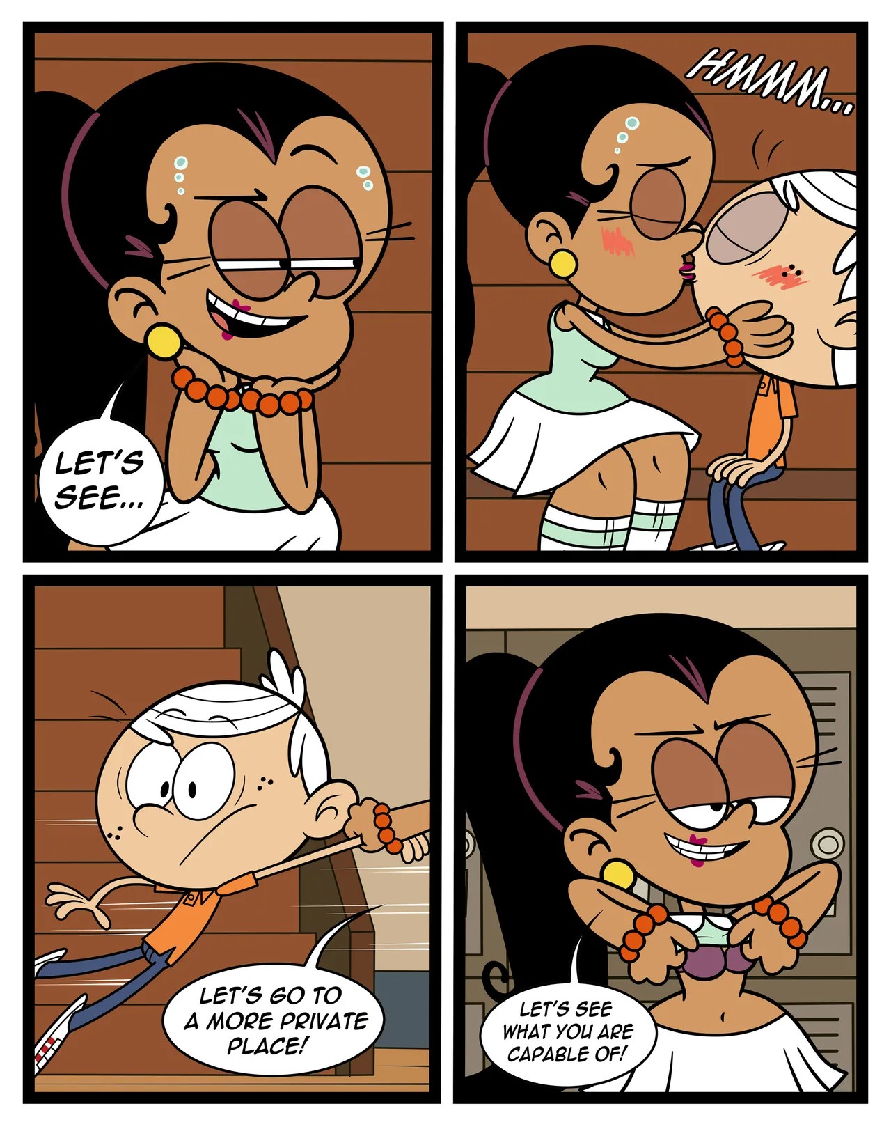 Lincoln x Carlota Porn Comic english 04