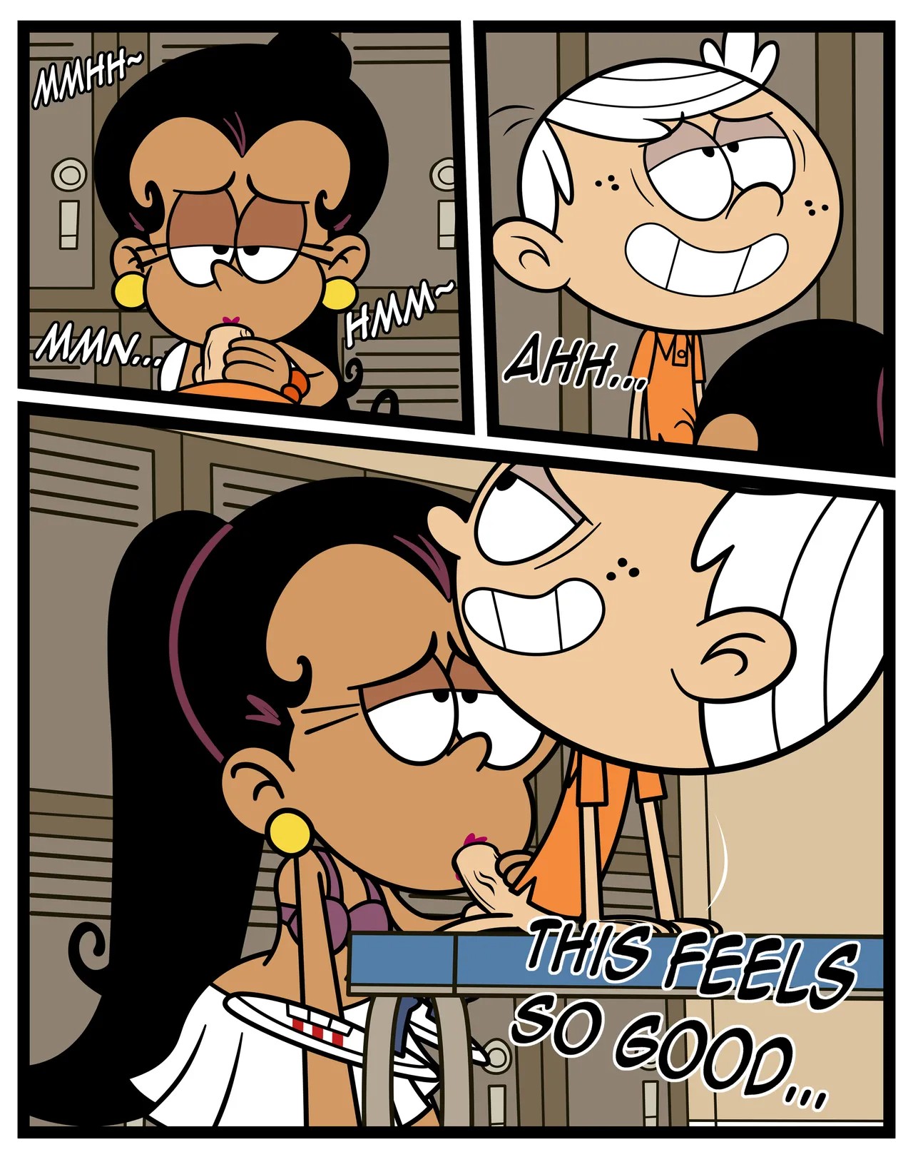 Lincoln x Carlota Porn Comic english 05