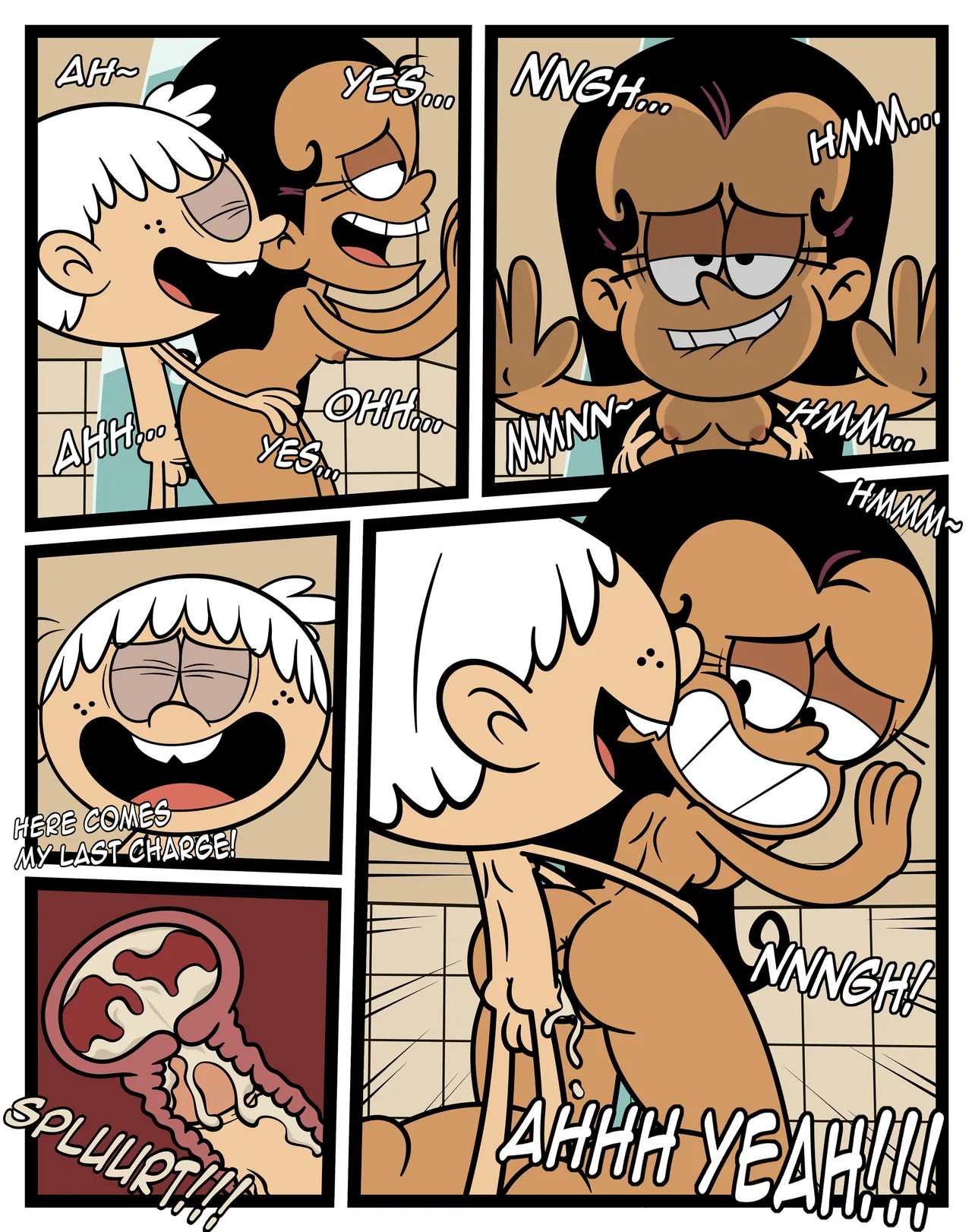 Lincoln x Carlota Porn Comic english 07