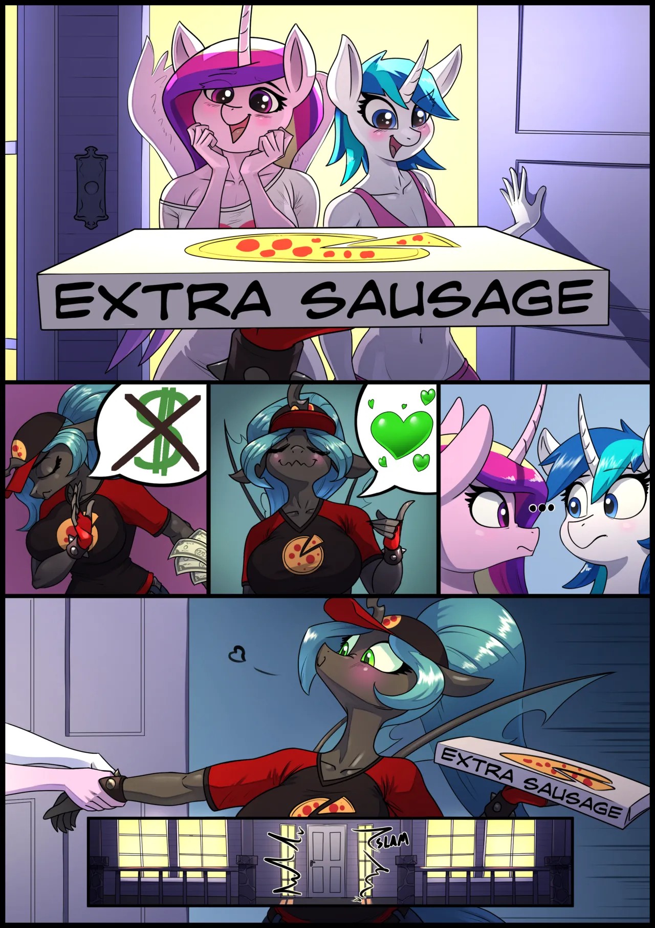 Love And Pizza Porn Comic english 02