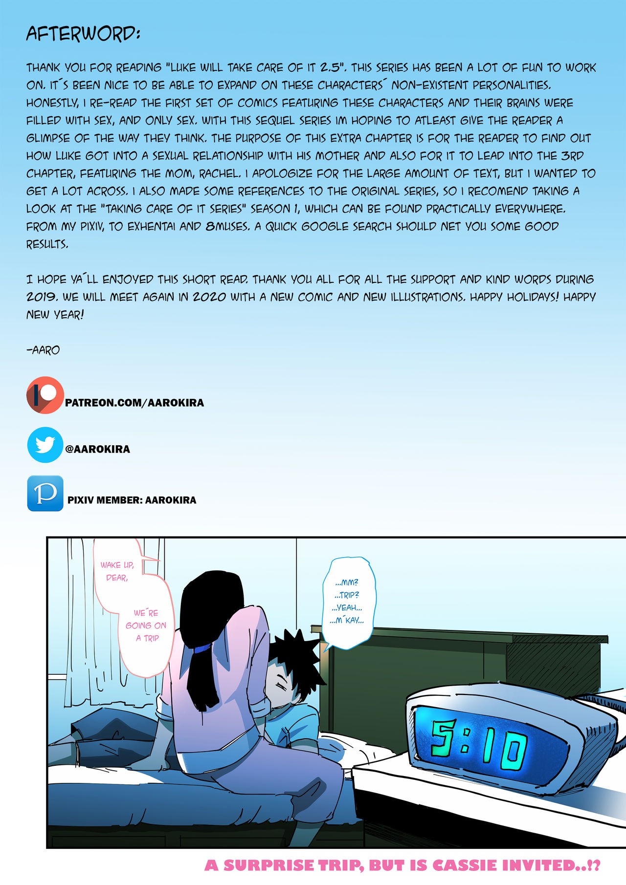 Luke Will Take Care Of It Part 2.5 Porn Comic english 10