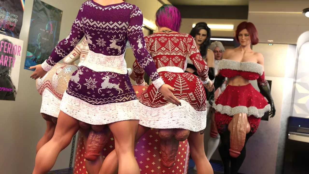 Merry Christmas By SalamandraNinja Porn Comic english 02