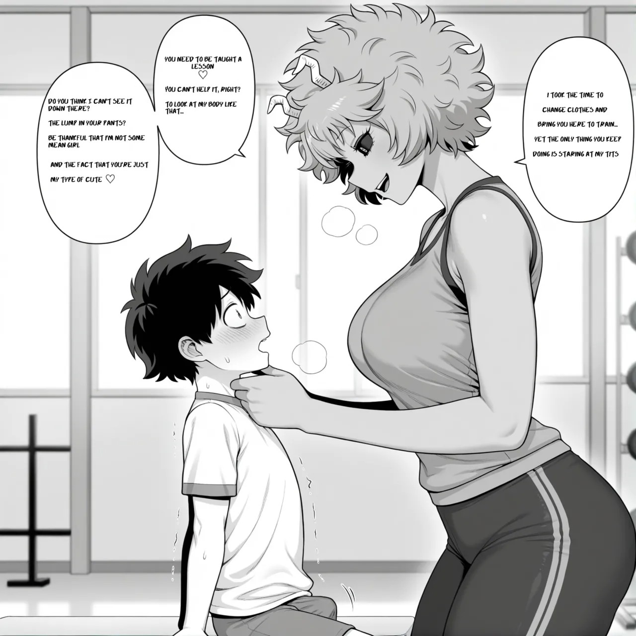 Mina Likes Them Younger Porn Comic english 02
