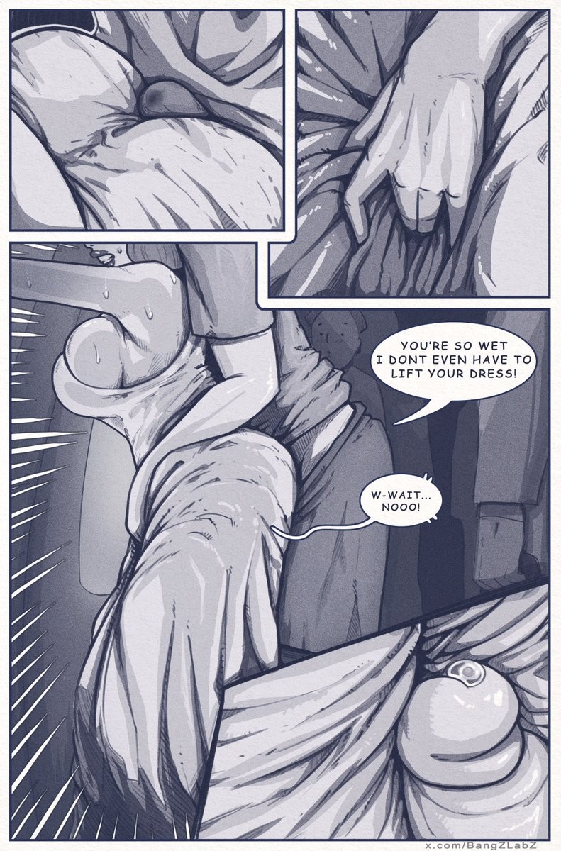 Mom And Son's Risky Train Ride Porn Comic english 02