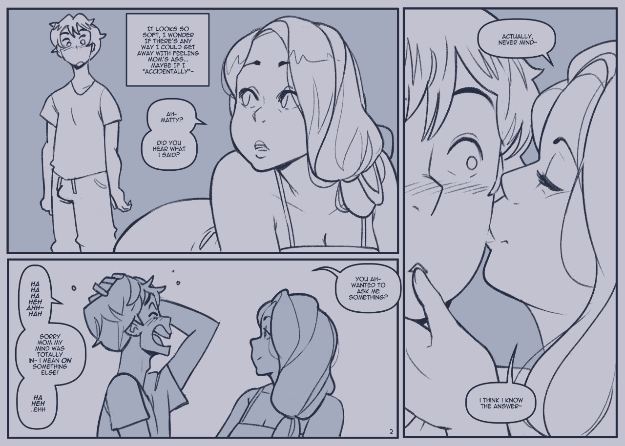 Mom Goes Commando By NotEnoughMilk Porn Comic english 02