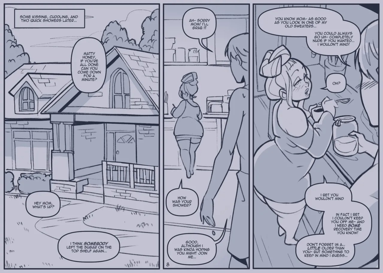 Mom Goes Commando Part 2 Porn Comic english 08