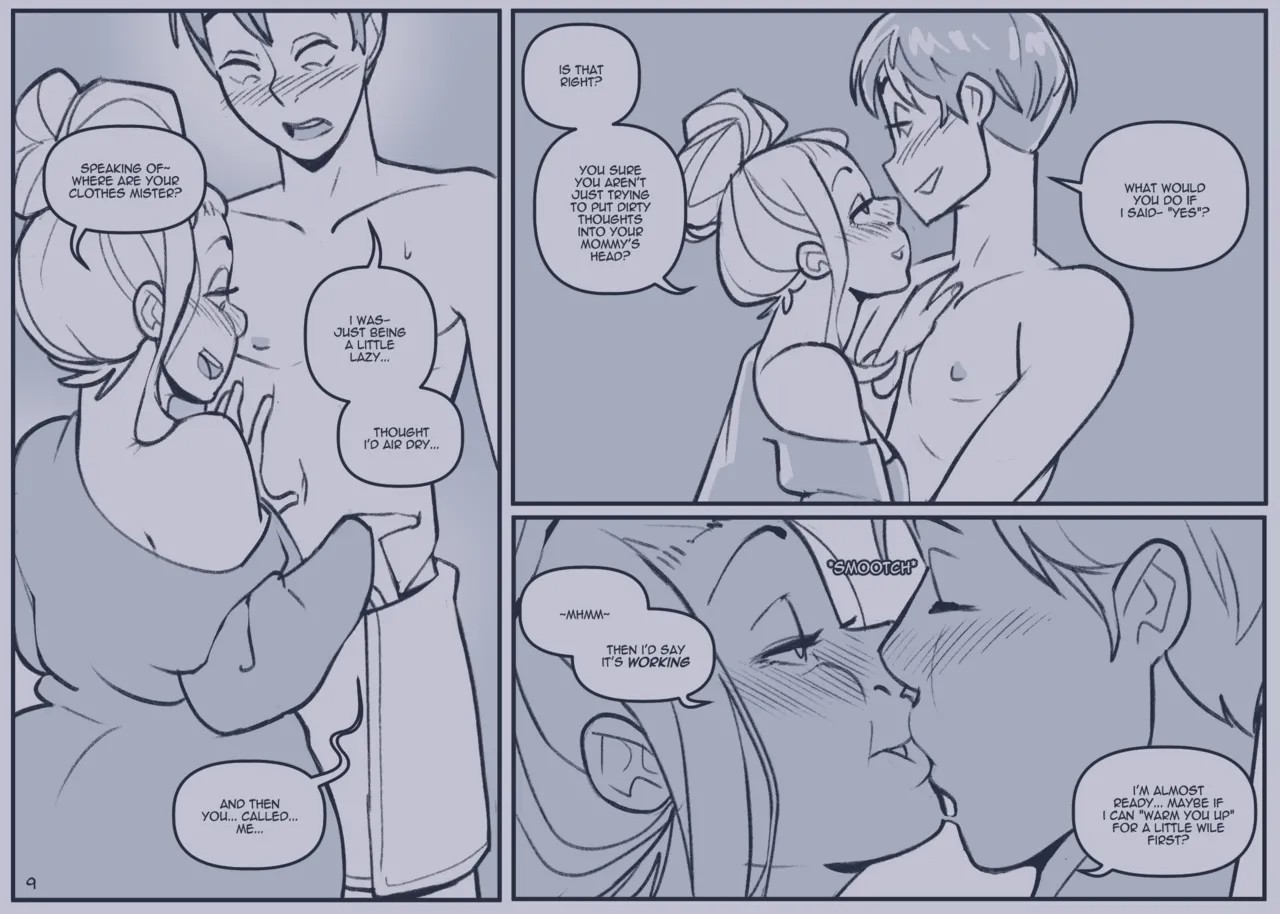 Mom Goes Commando Part 2 Porn Comic english 09