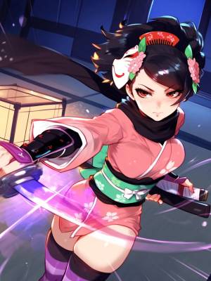 Momohime Captured Porn Comic english 02