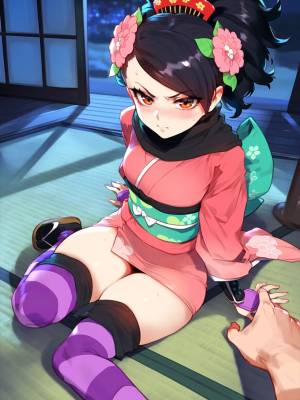 Momohime Captured Porn Comic english 03