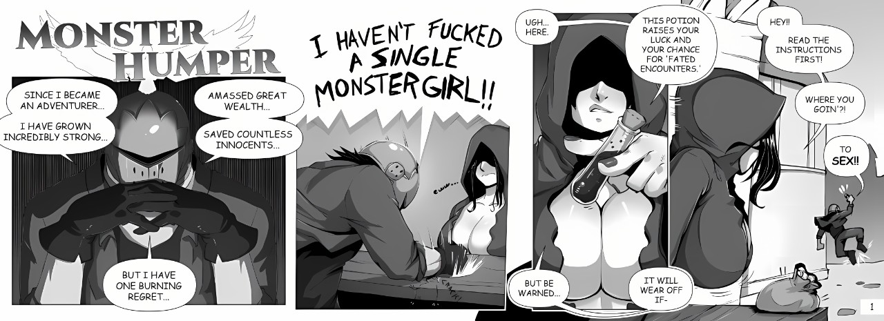 Monster Humper Part 1 And 4 Porn Comic english 02