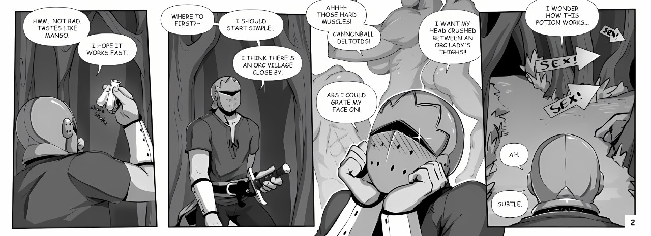 Monster Humper Part 1 And 4 Porn Comic english 03