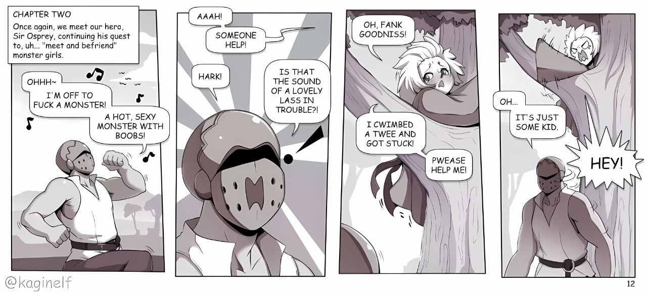 Monster Humper Part 1 And 4 Porn Comic english 13