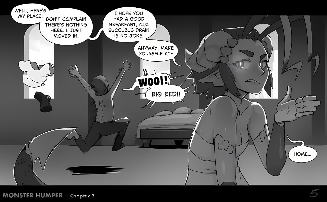 Monster Humper Part 1 And 4 Porn Comic english 30