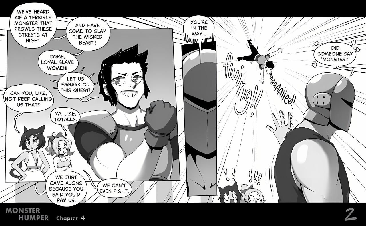 Monster Humper Part 1 And 4 Porn Comic english 45