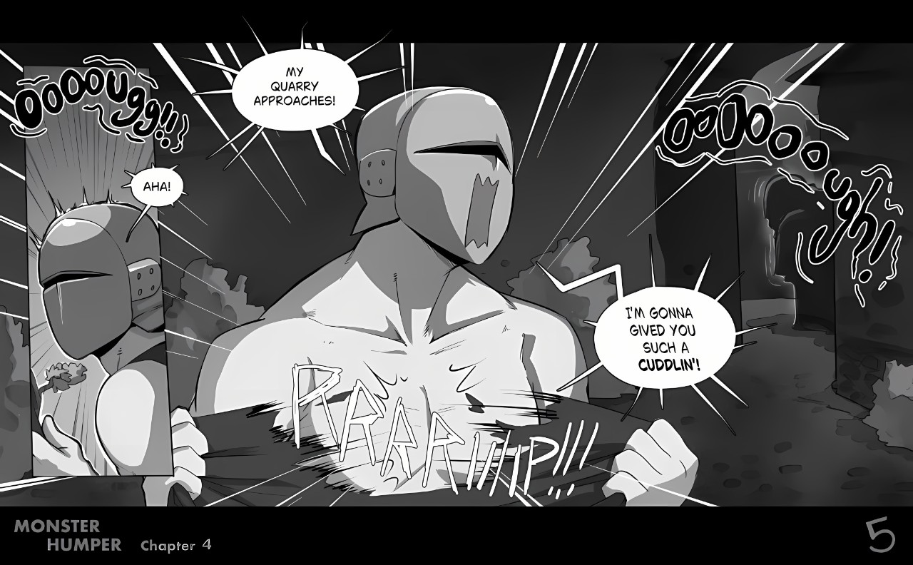 Monster Humper Part 1 And 4 Porn Comic english 48