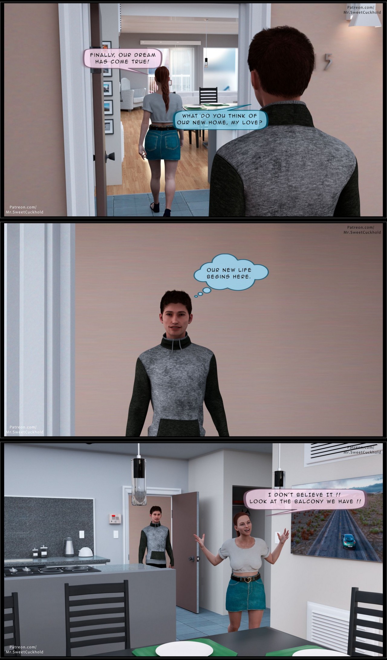 Much Bigger Than My Boyfriend Porn Comic english 02