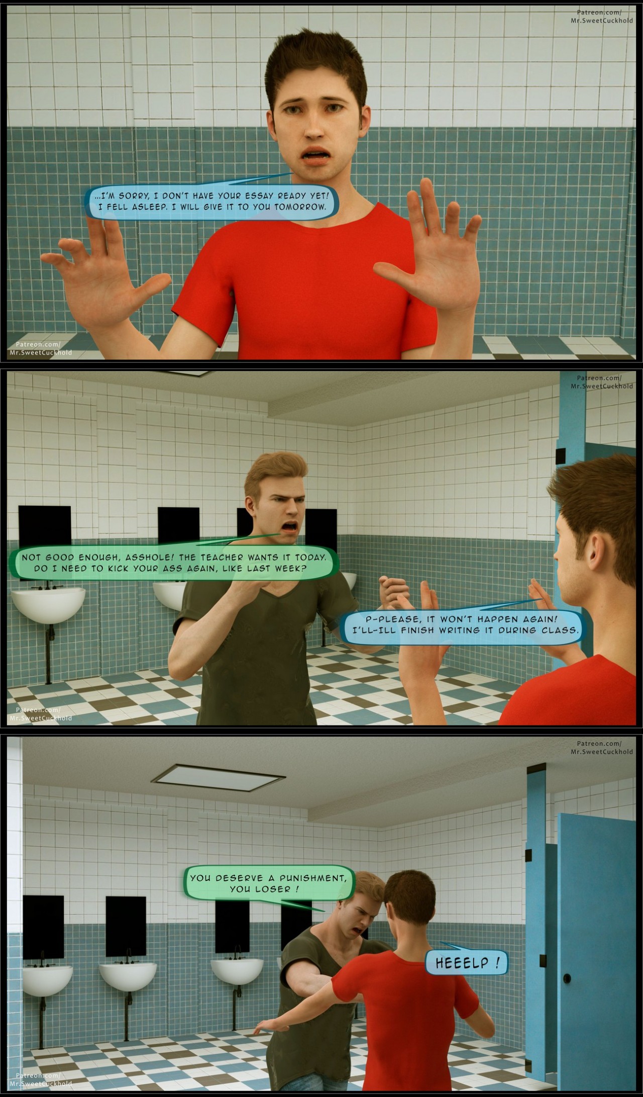 Much Bigger Than My Boyfriend Porn Comic english 04