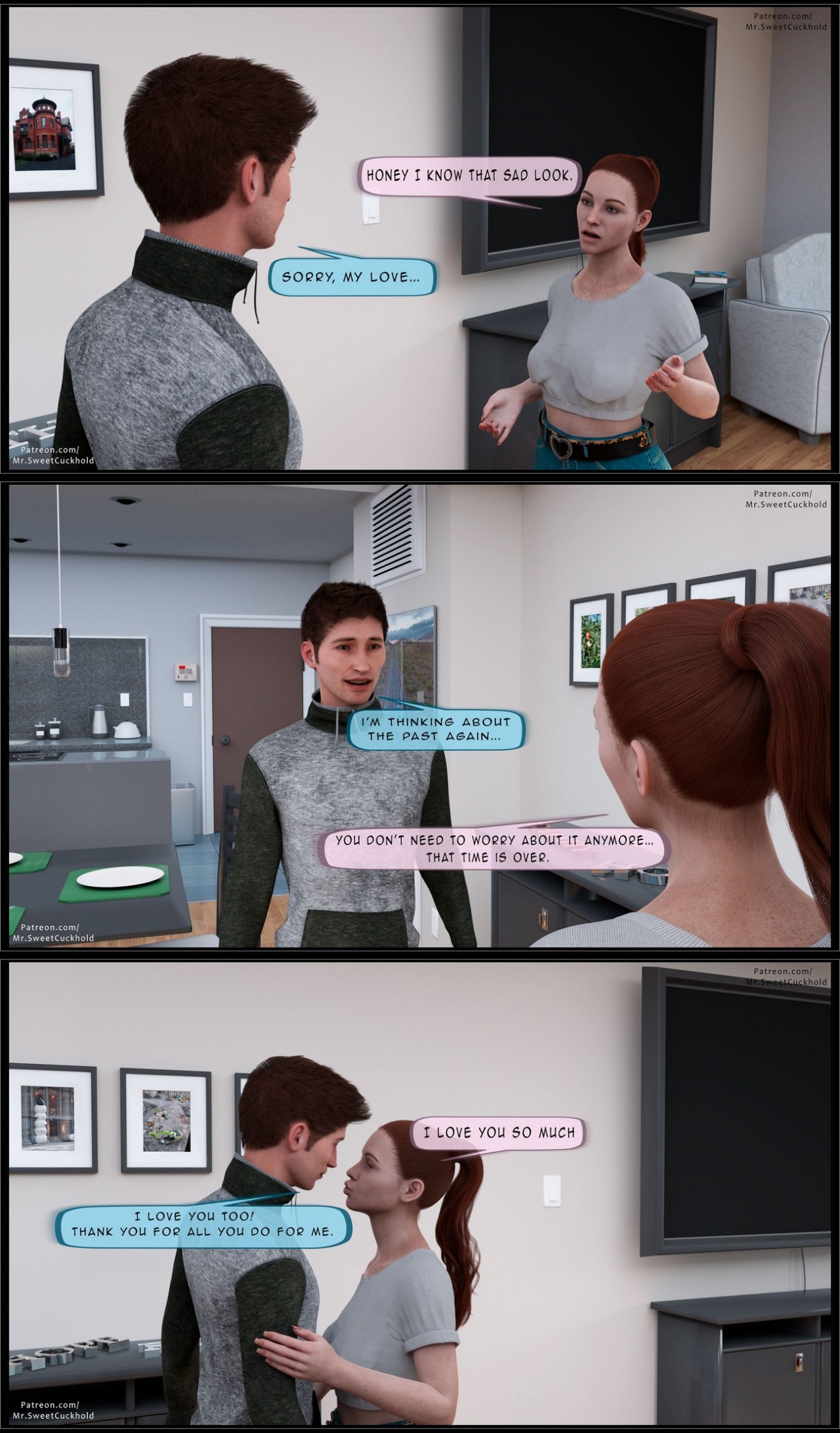 Much Bigger Than My Boyfriend Porn Comic english 06