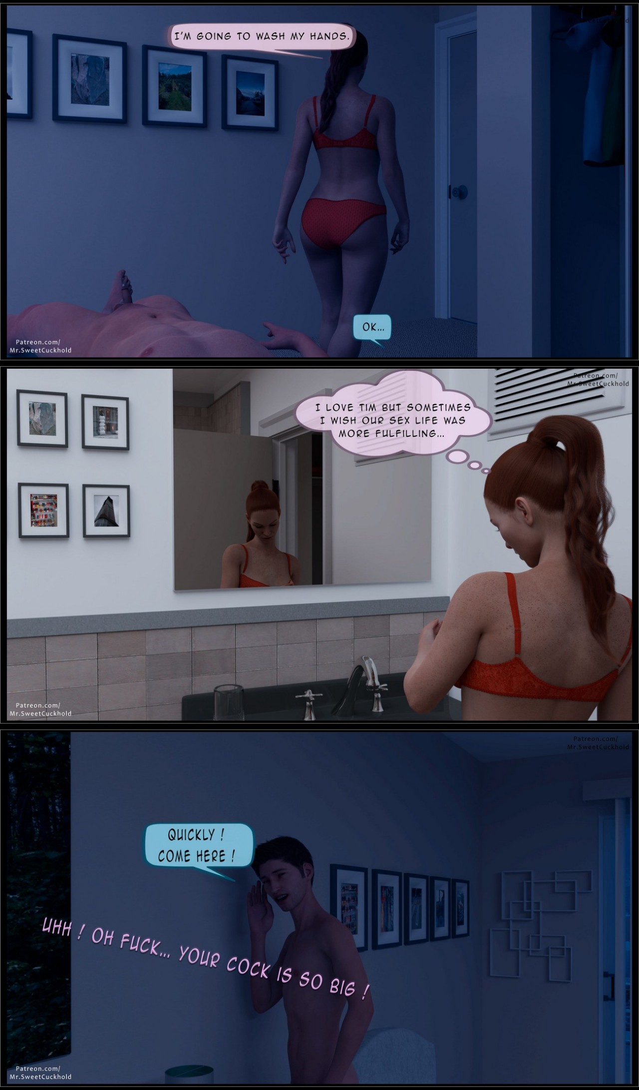 Much Bigger Than My Boyfriend Porn Comic english 09