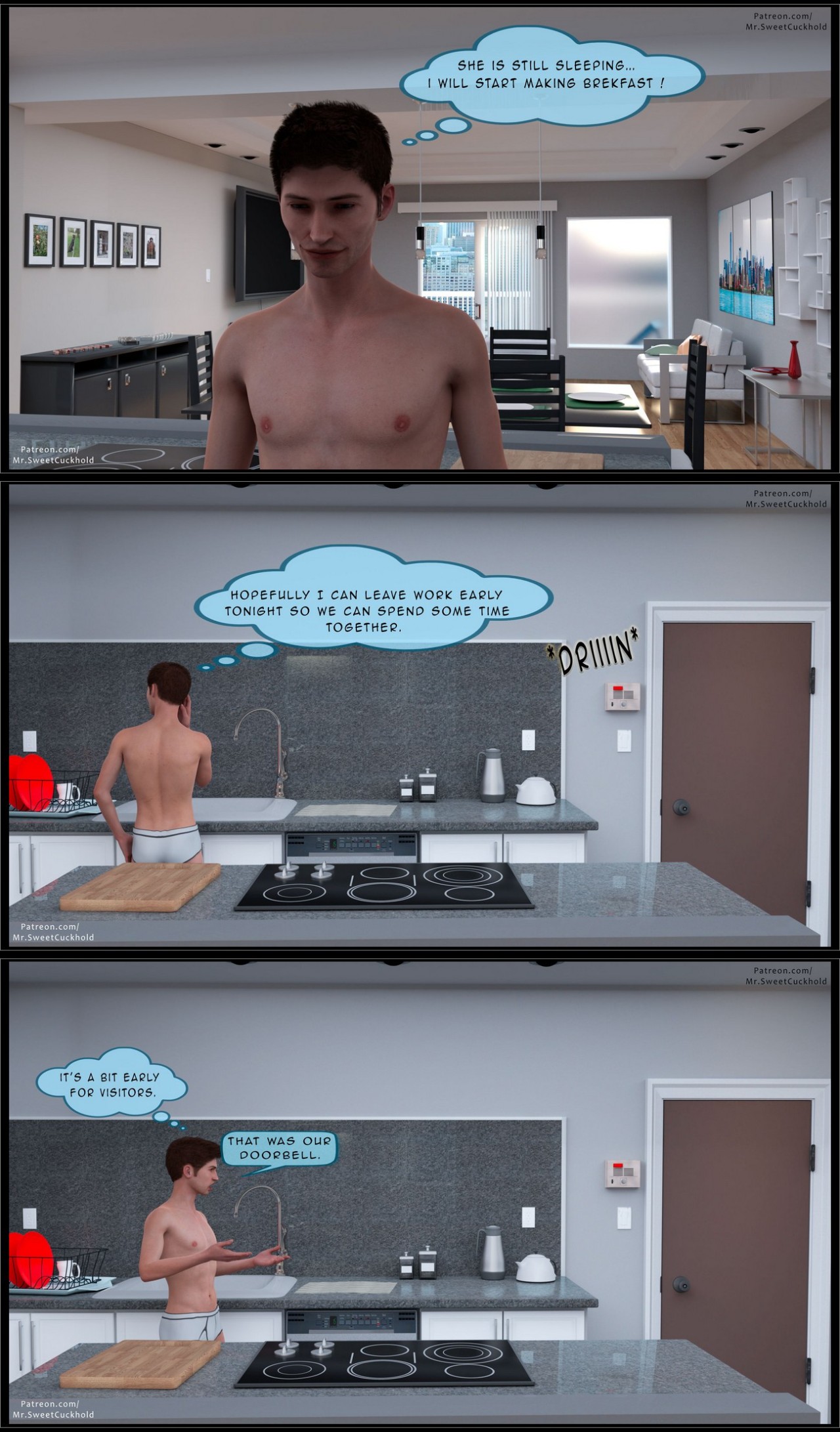 Much Bigger Than My Boyfriend Porn Comic english 13