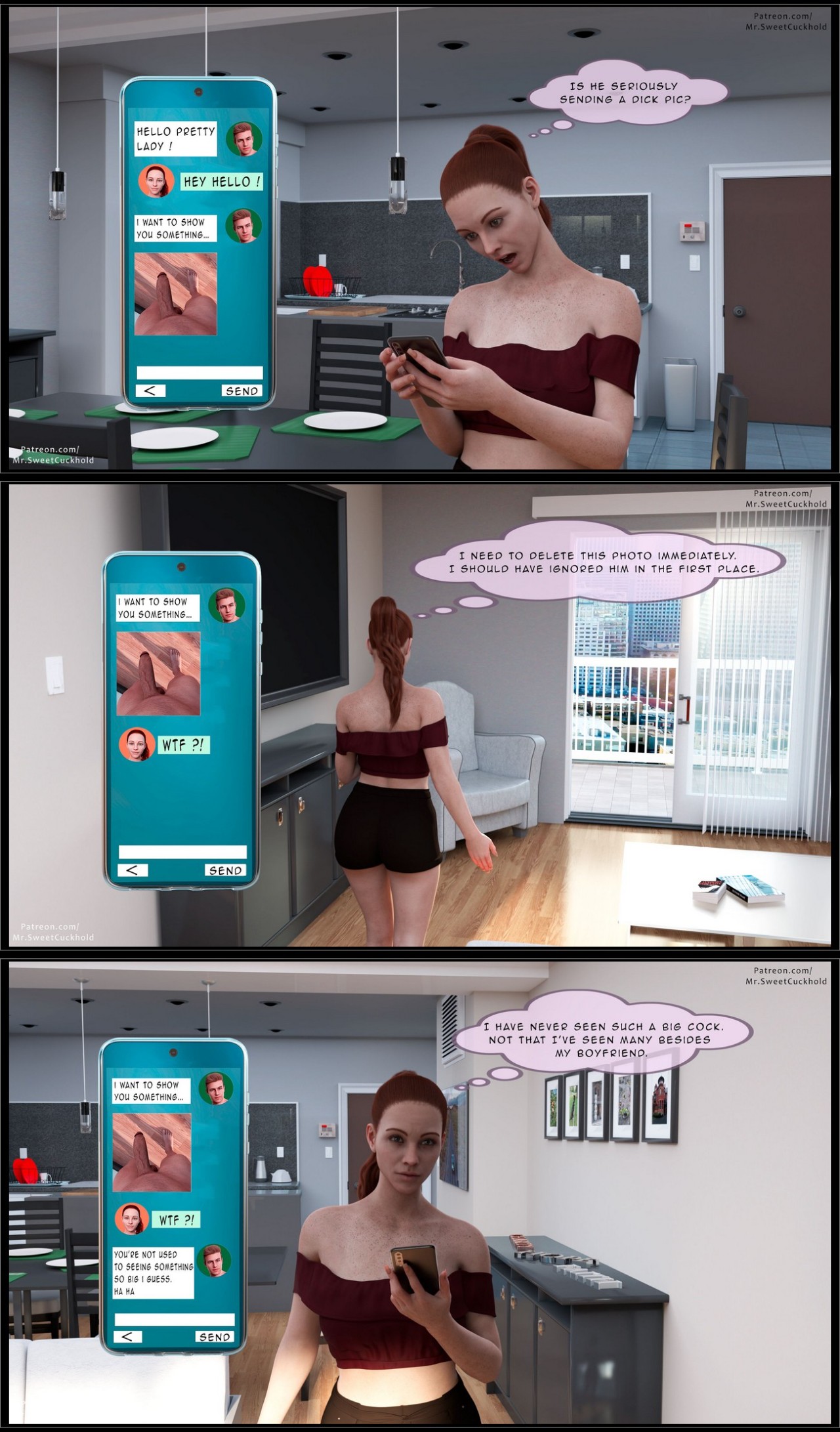 Much Bigger Than My Boyfriend Porn Comic english 25