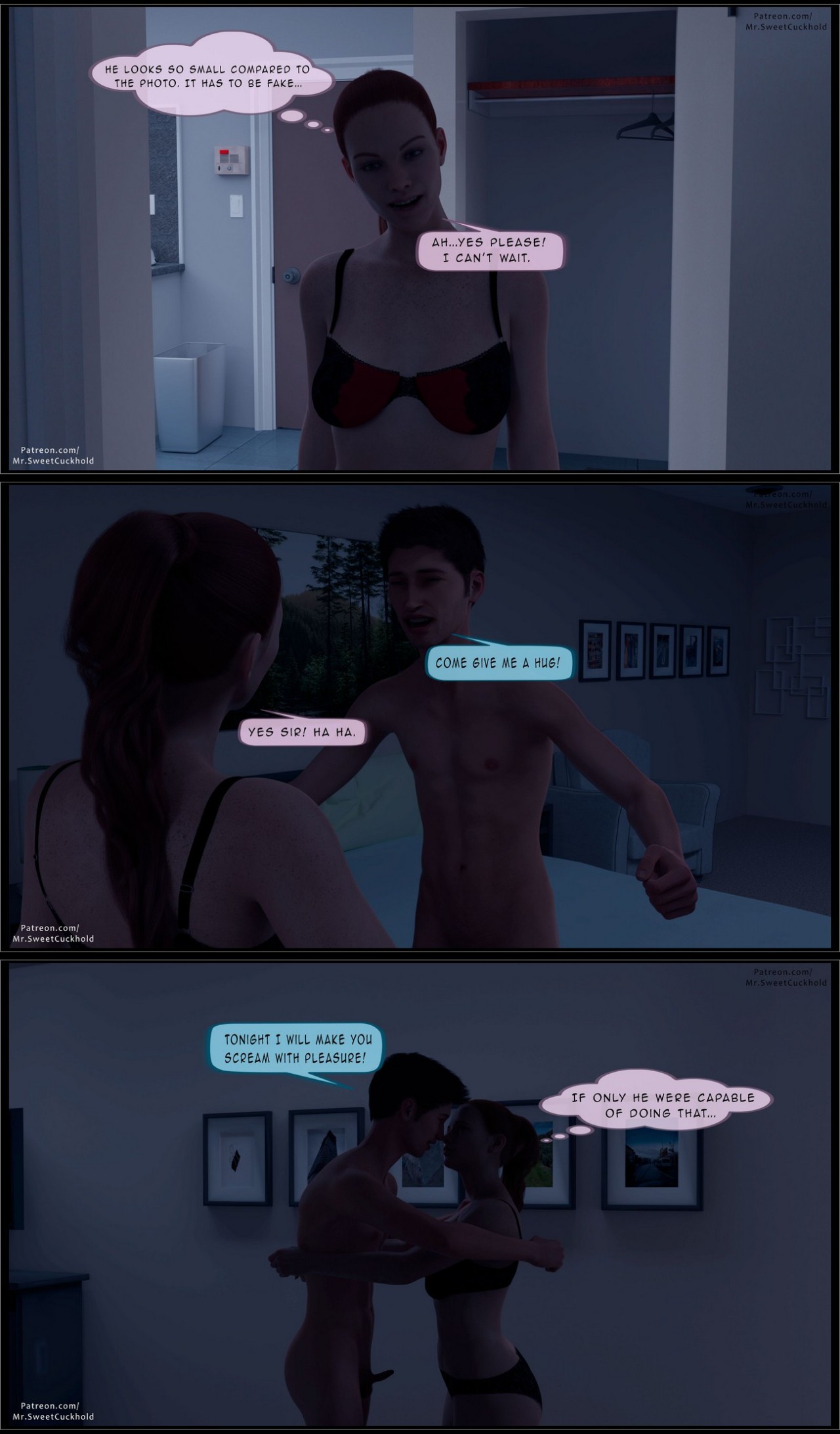 Much Bigger Than My Boyfriend Porn Comic english 29