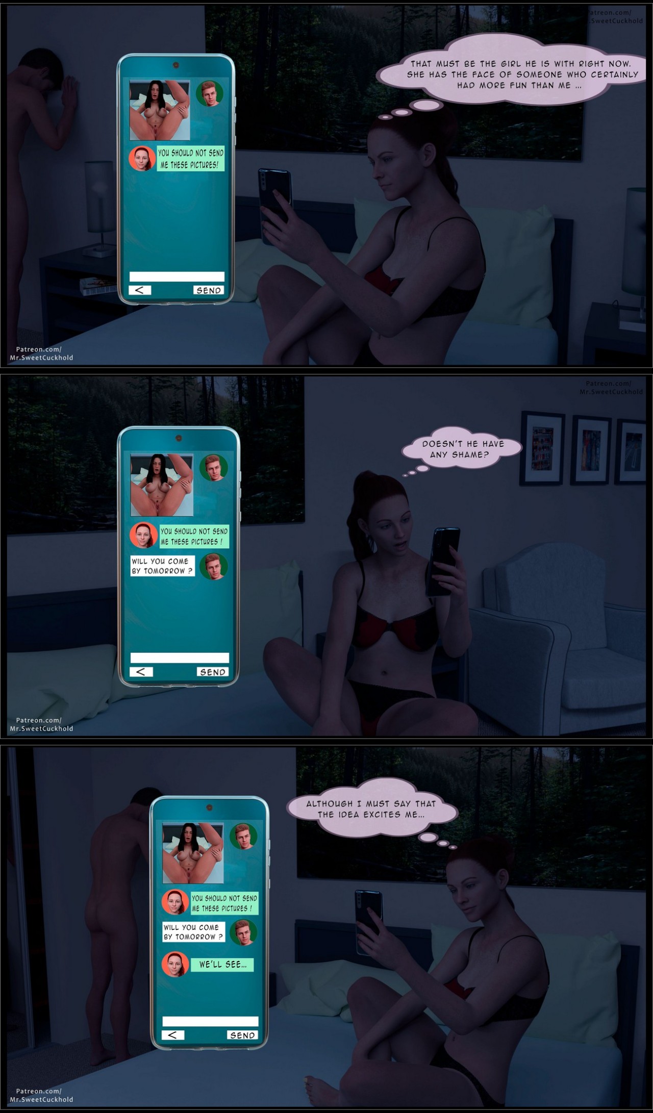 Much Bigger Than My Boyfriend Porn Comic english 34