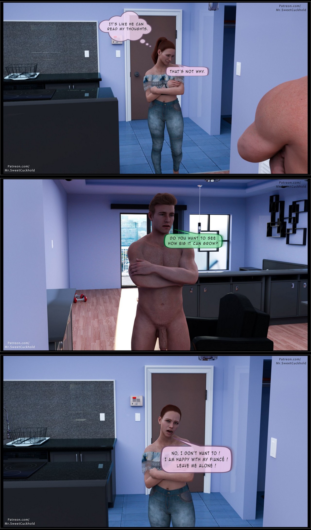 Much Bigger Than My Boyfriend Porn Comic english 40