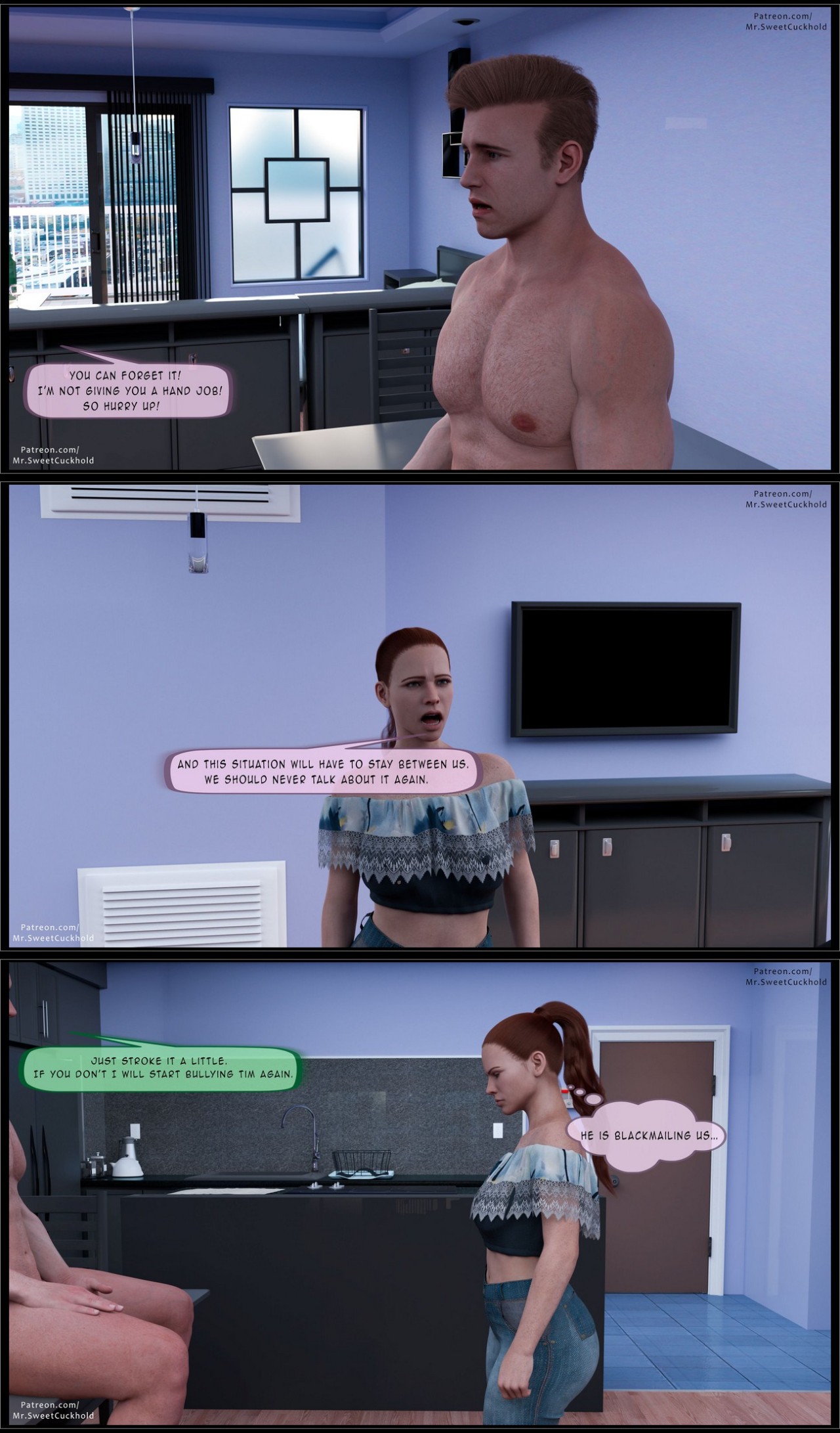 Much Bigger Than My Boyfriend Porn Comic english 42
