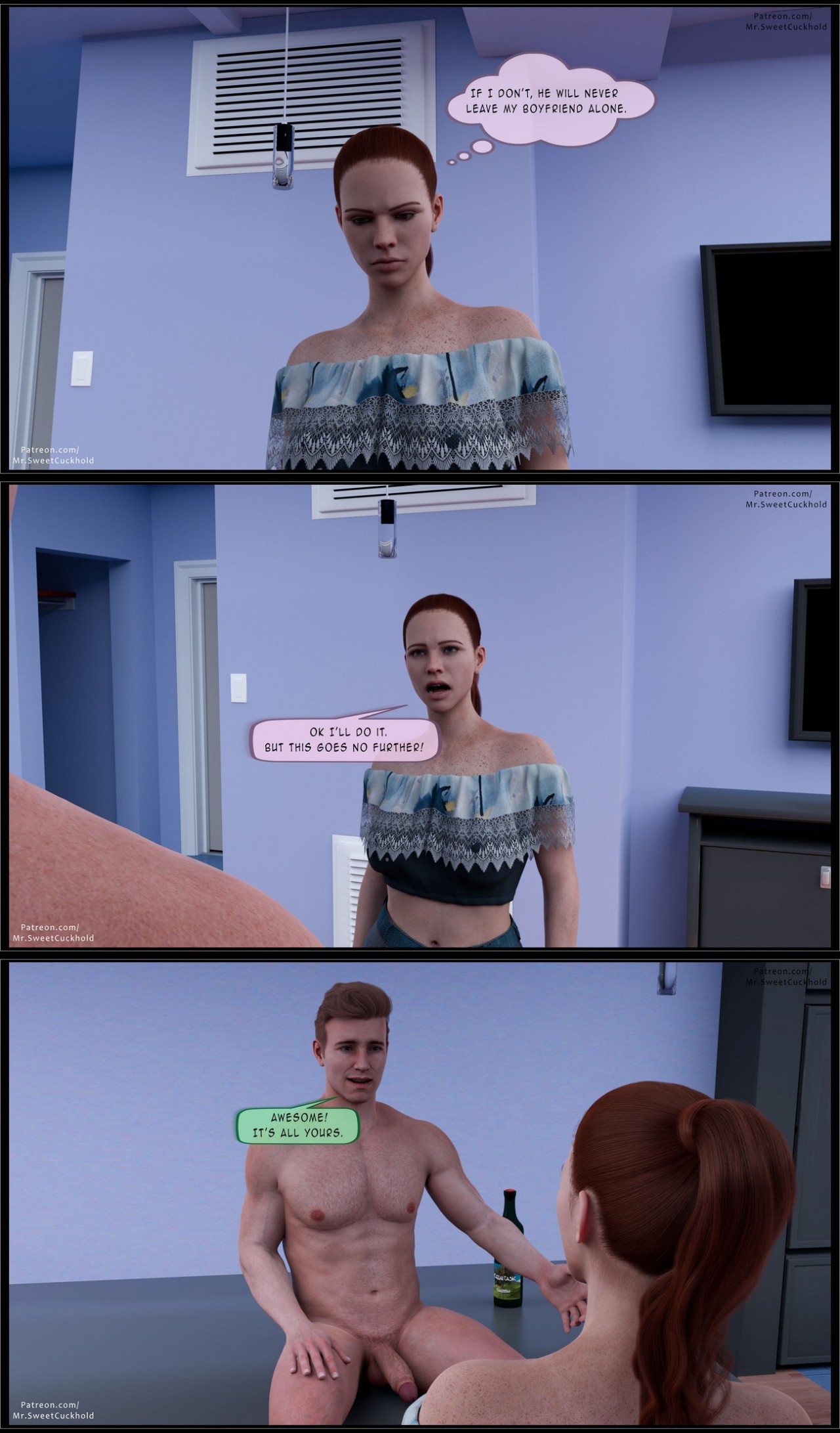 Much Bigger Than My Boyfriend Porn Comic english 43