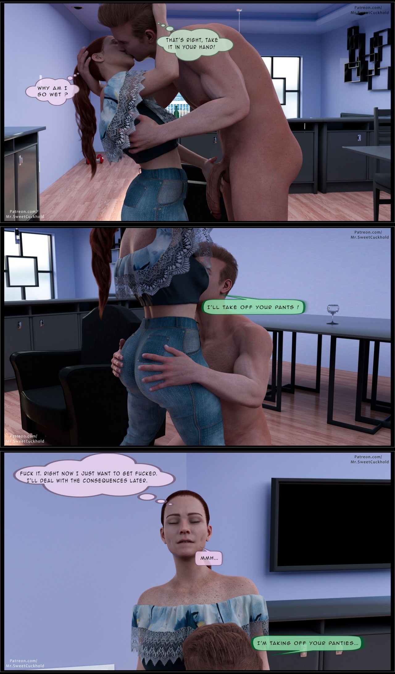 Much Bigger Than My Boyfriend Porn Comic english 49