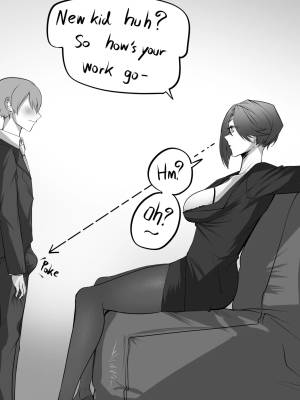 My Boss Is A Hot Office Lady Porn Comic english 05