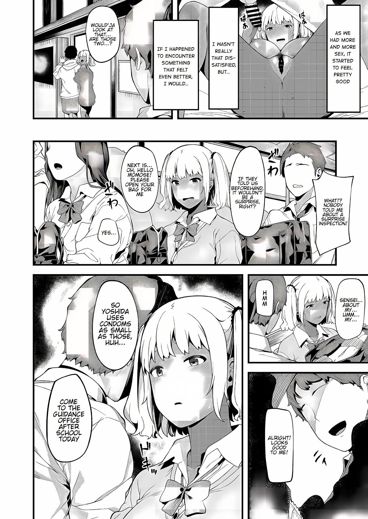 My Heart's For My Boyfriend, My Body's For Sensei  Porn Comic english 03