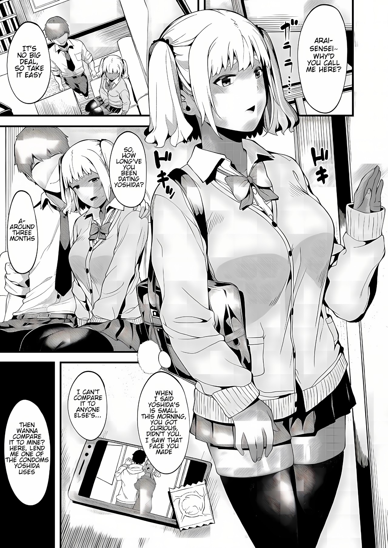 My Heart's For My Boyfriend, My Body's For Sensei  Porn Comic english 04