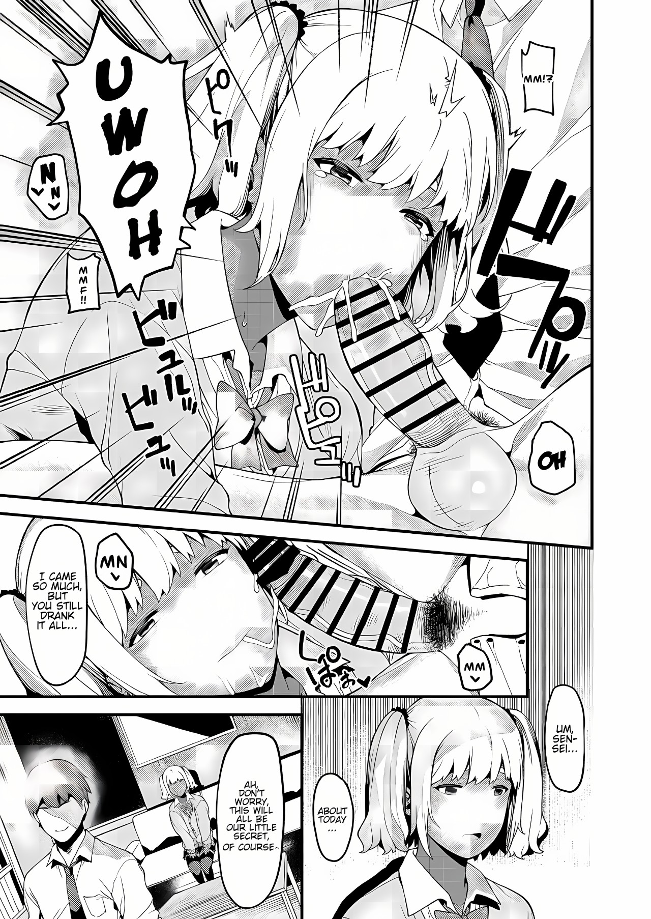 My Heart's For My Boyfriend, My Body's For Sensei  Porn Comic english 08