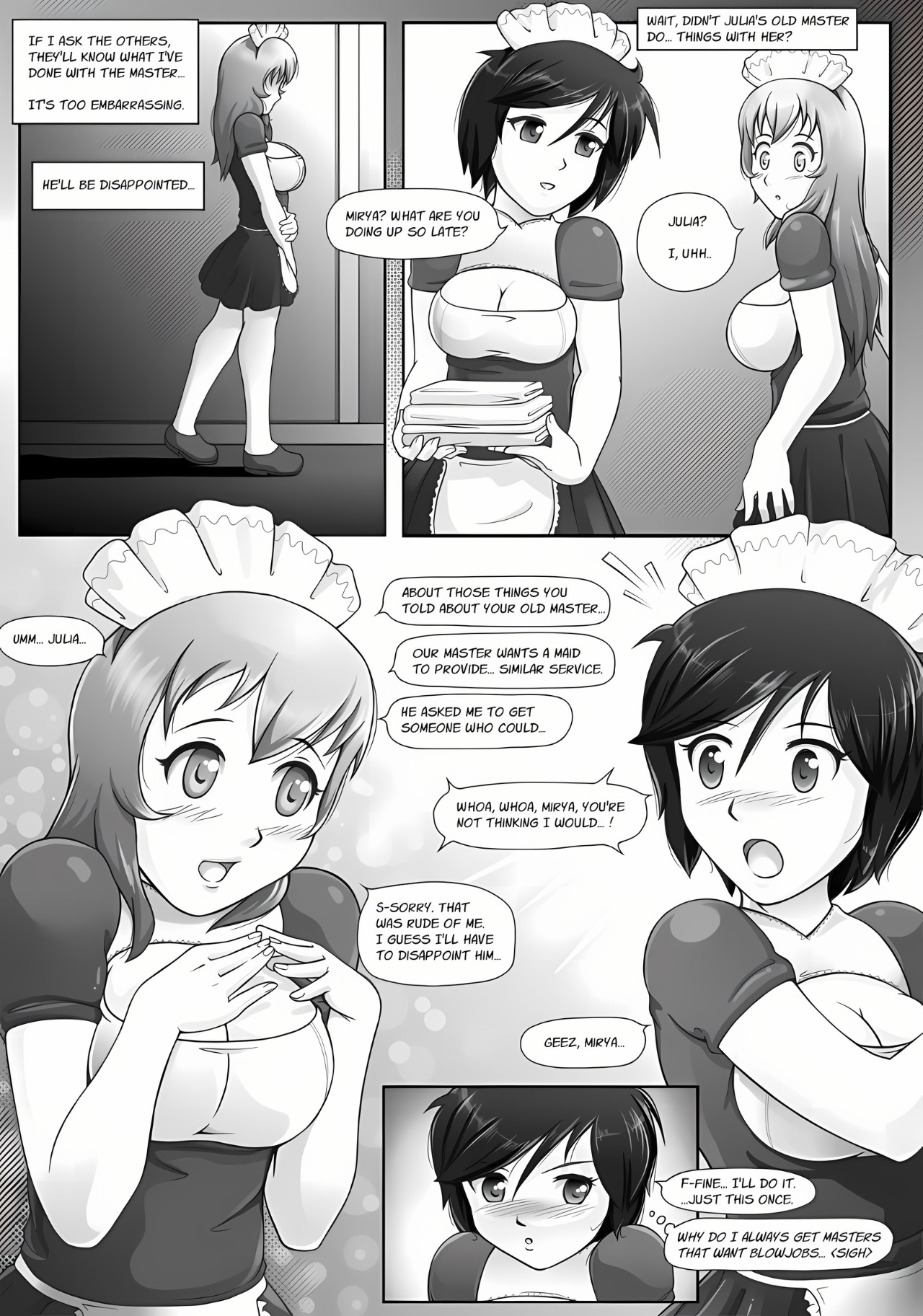 My Master's Desires Porn Comic english 05