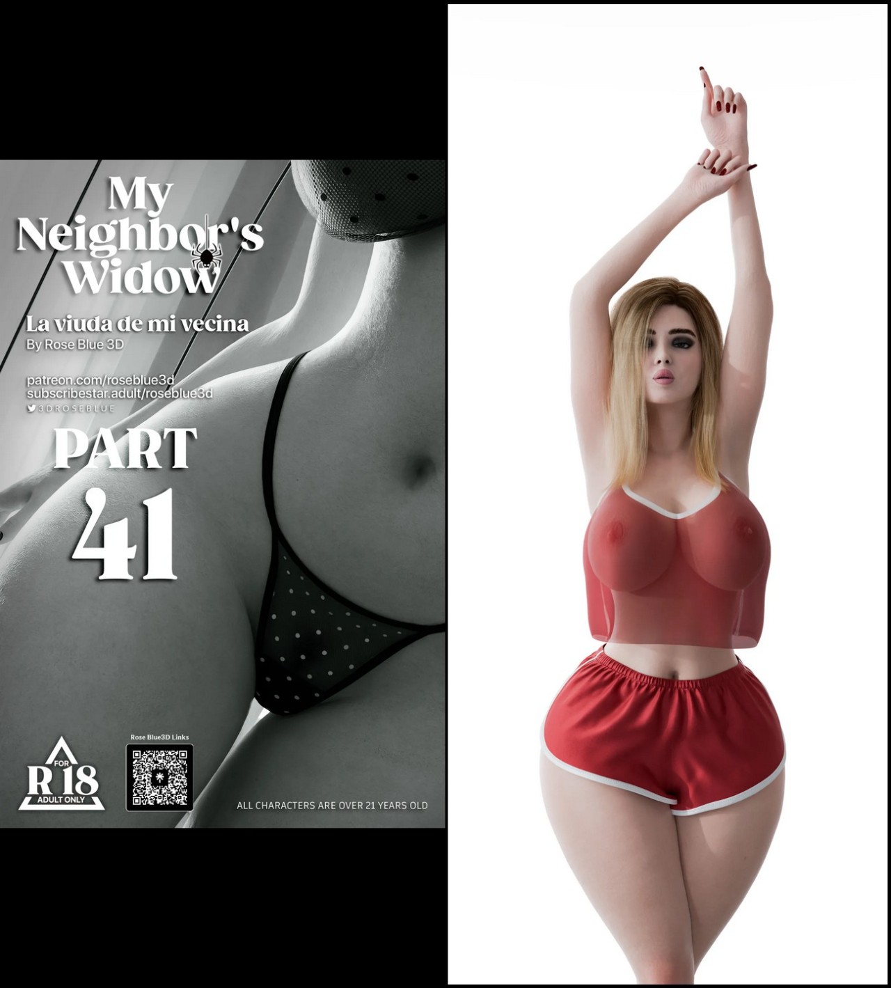 My Neighbor's Widow Part 41 Porn Comic english 02