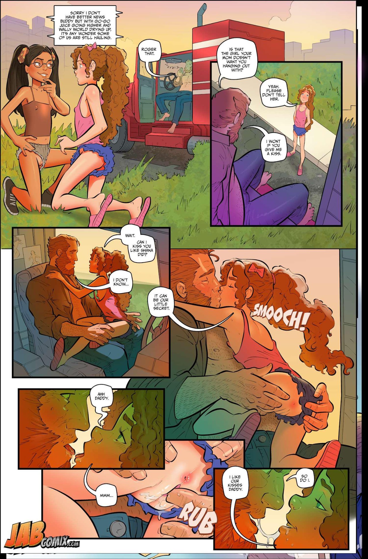 My Stripper Daughter Part 2 Porn Comic english 06