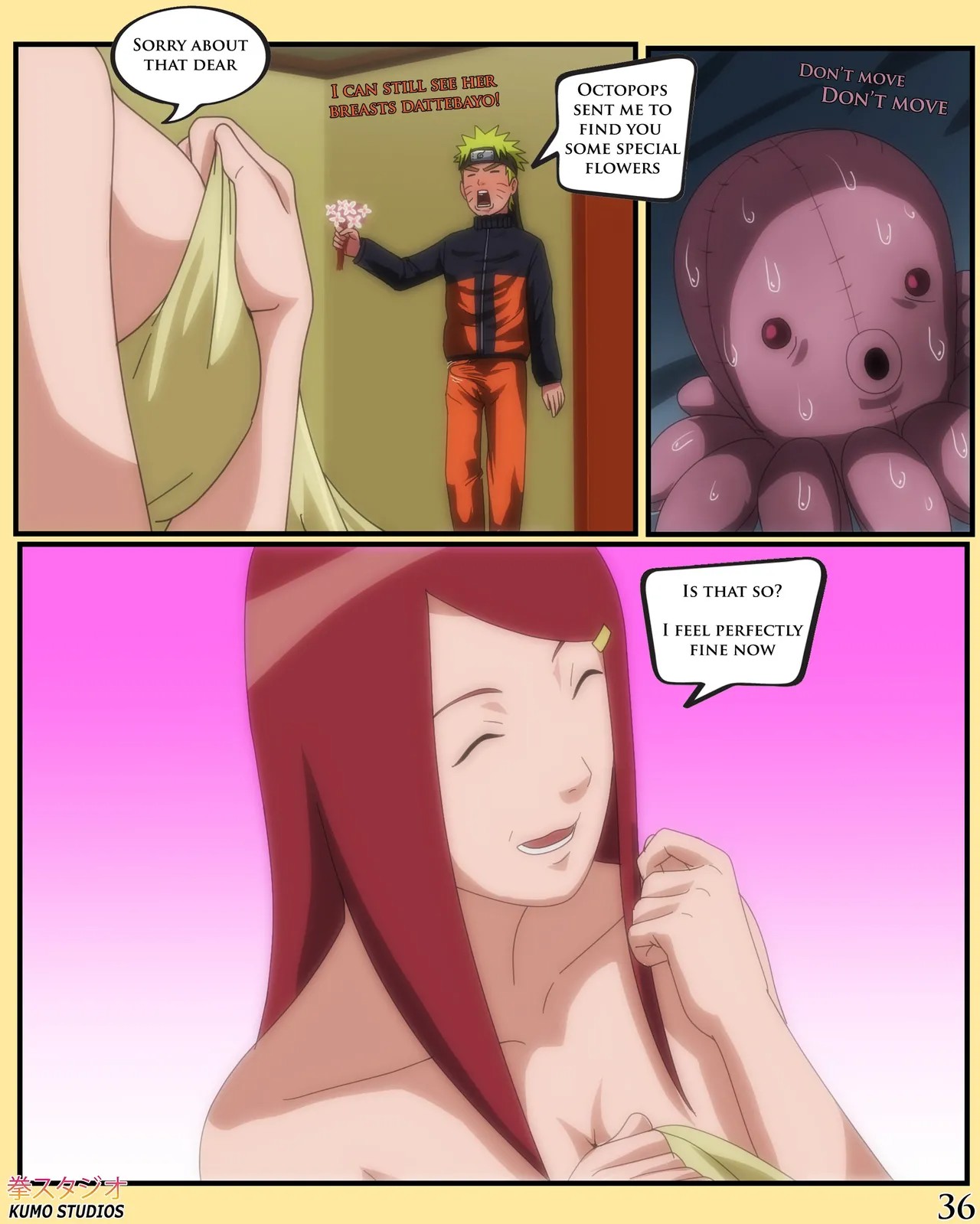 Naruto's Mom Porn Comic english 36
