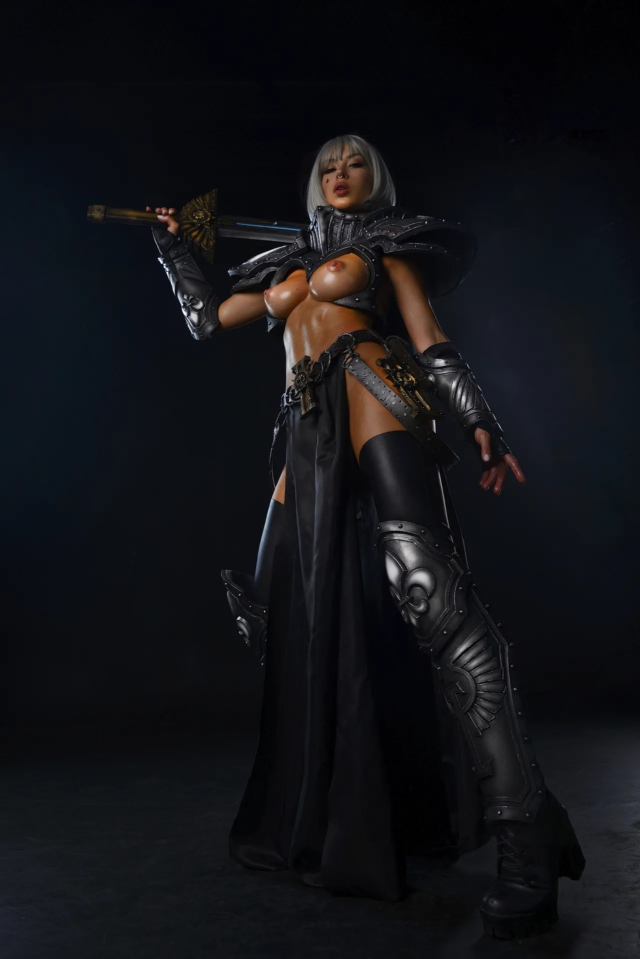 Natasha Roik: Sisters Of Battle Cosplay Porn Comic english 04