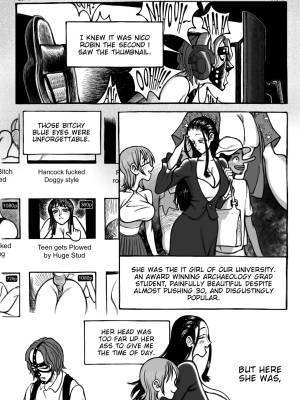 Nico Robin Fucked a Horse And Now I'm Blackmailing Her. Porn Comic english 02