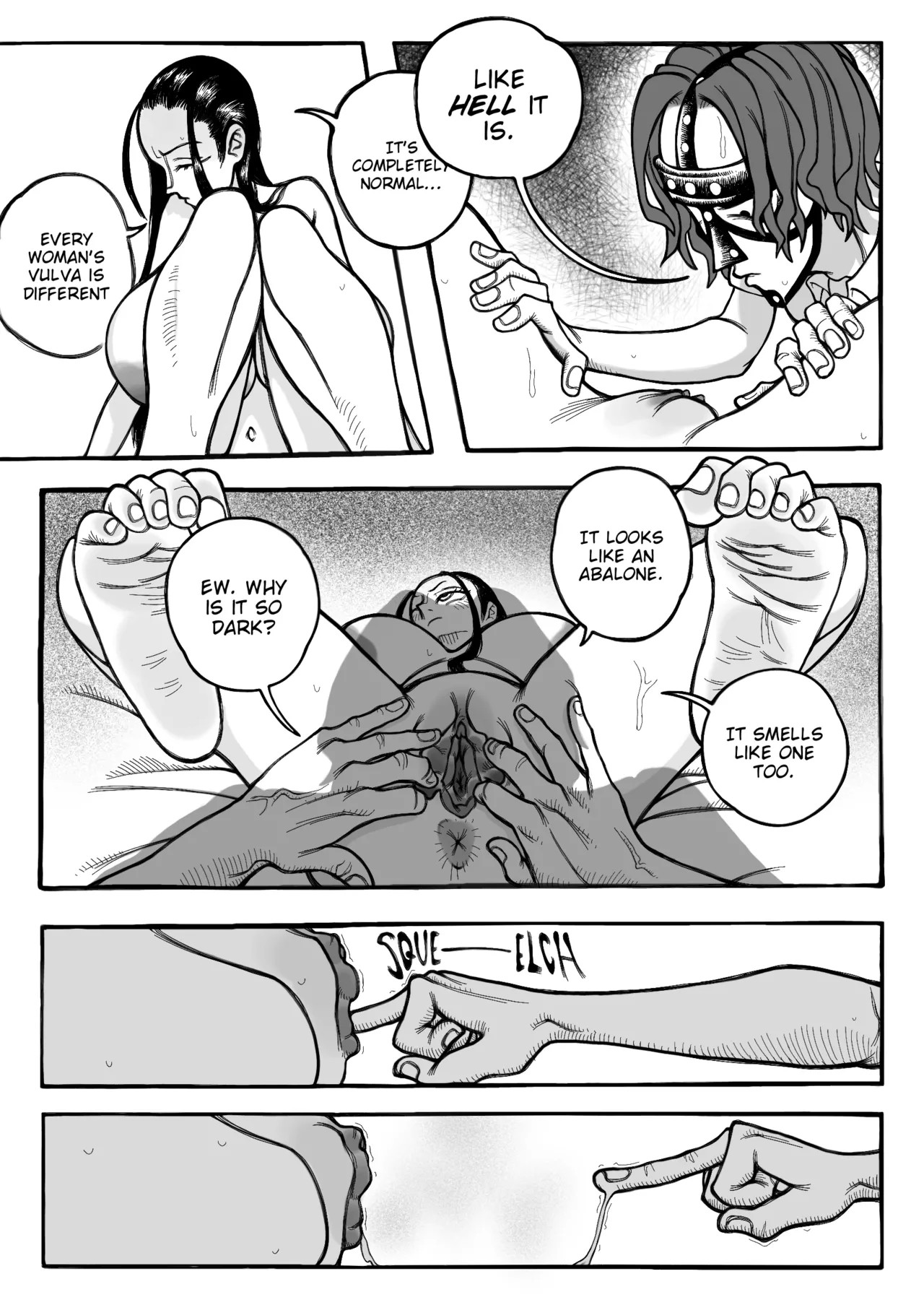 Nico Robin Fucked a Horse And Now I'm Blackmailing Her. Porn Comic english 27