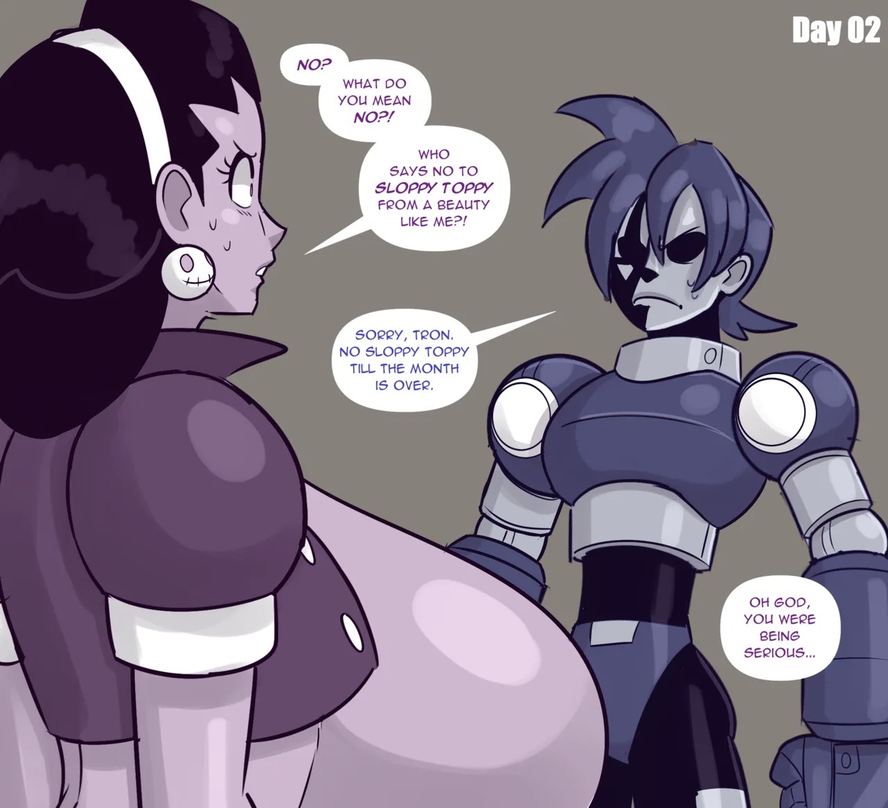 No Nut November And Destroy Dunce December Porn Comic english 02