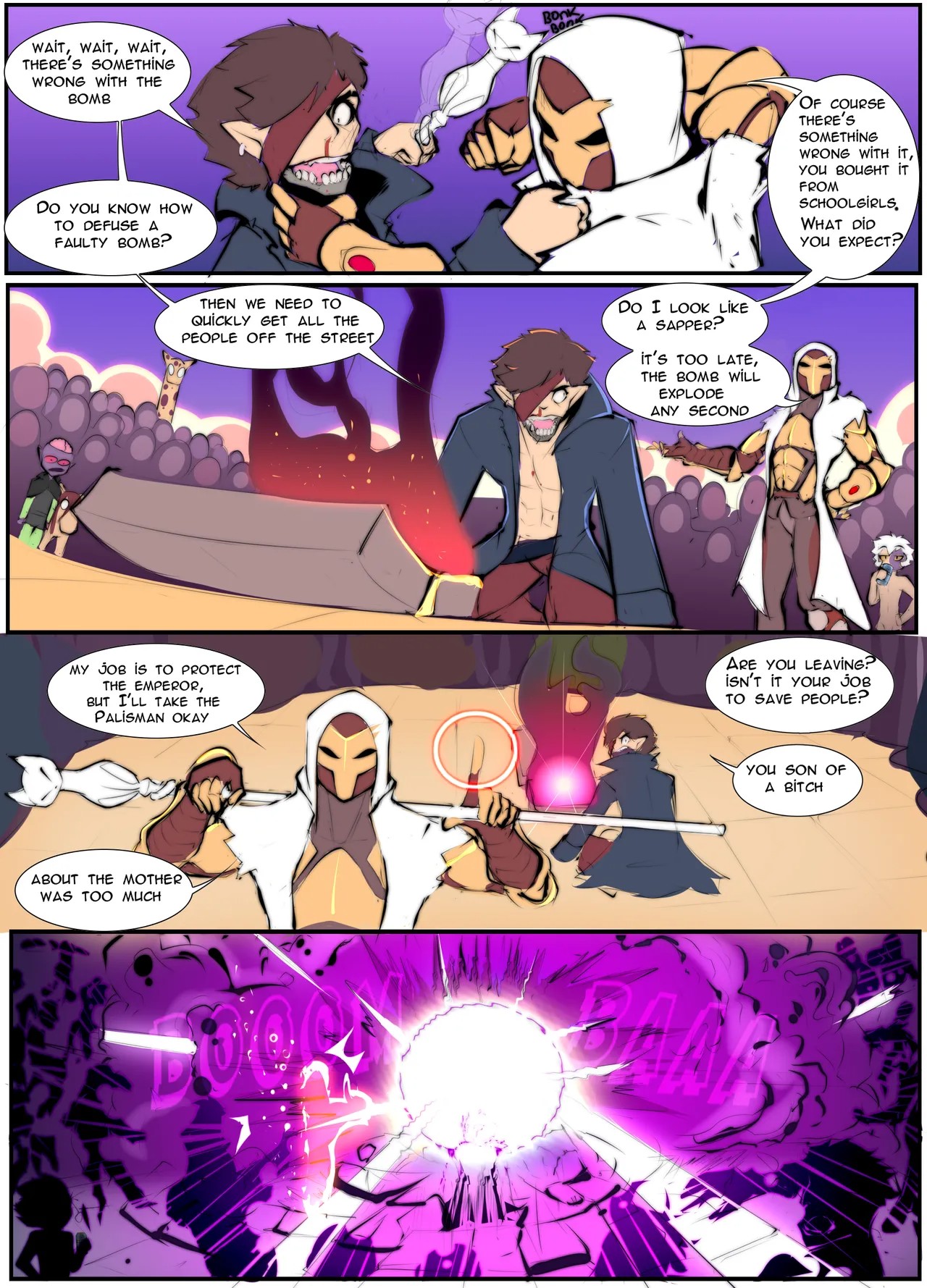 Odalia x Eda x Hunter Porn Comic english 05