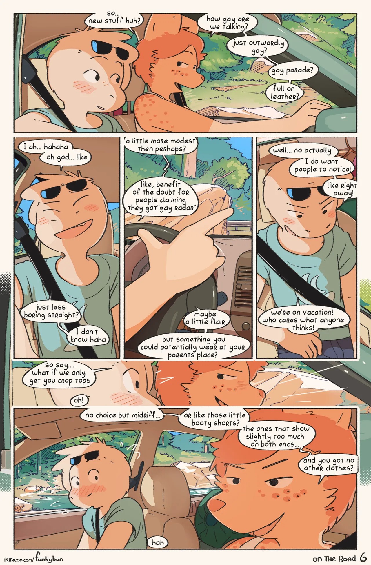On The Road By Funkybun Porn Comic english 07