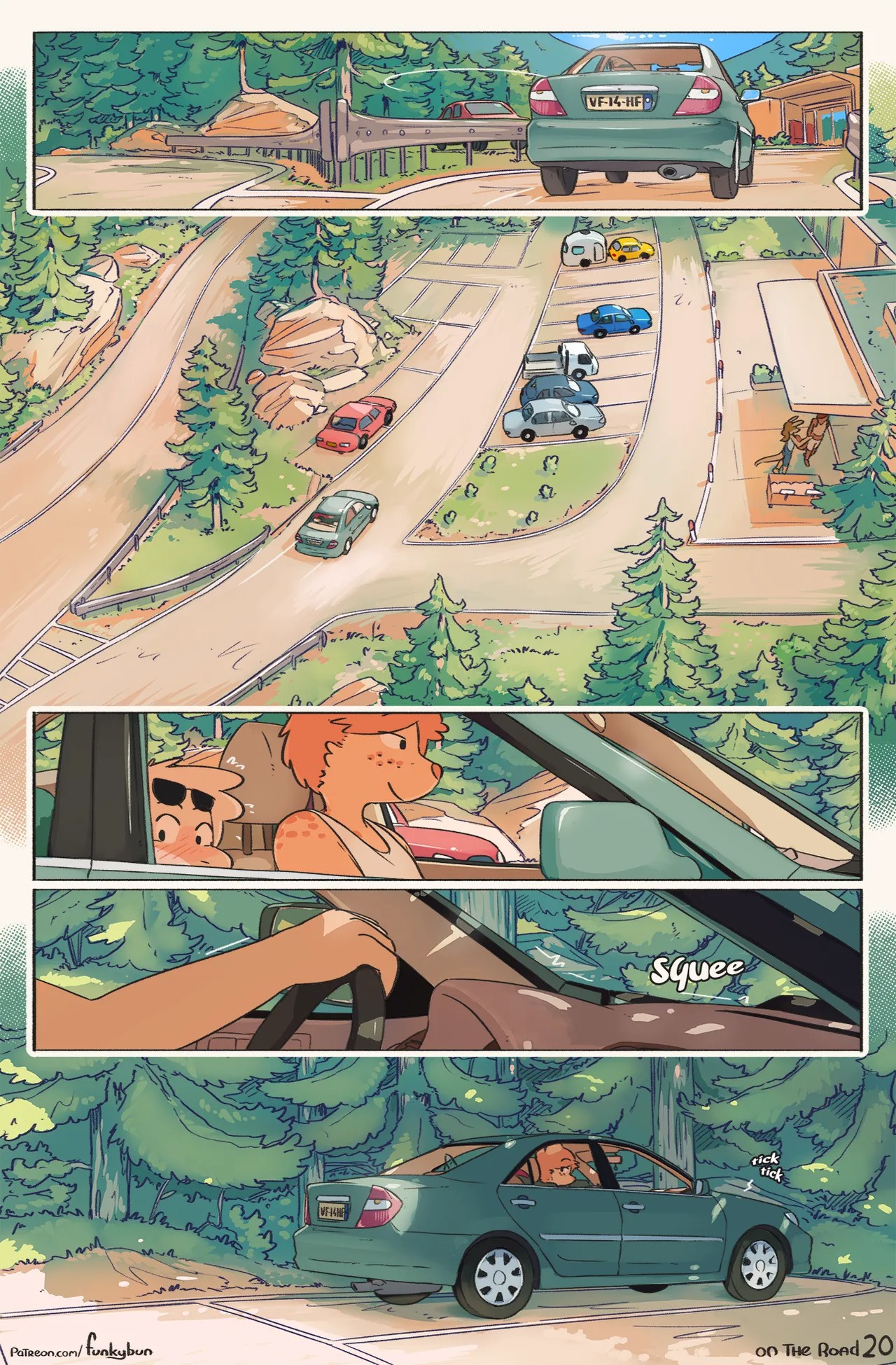 On The Road By Funkybun Porn Comic english 21