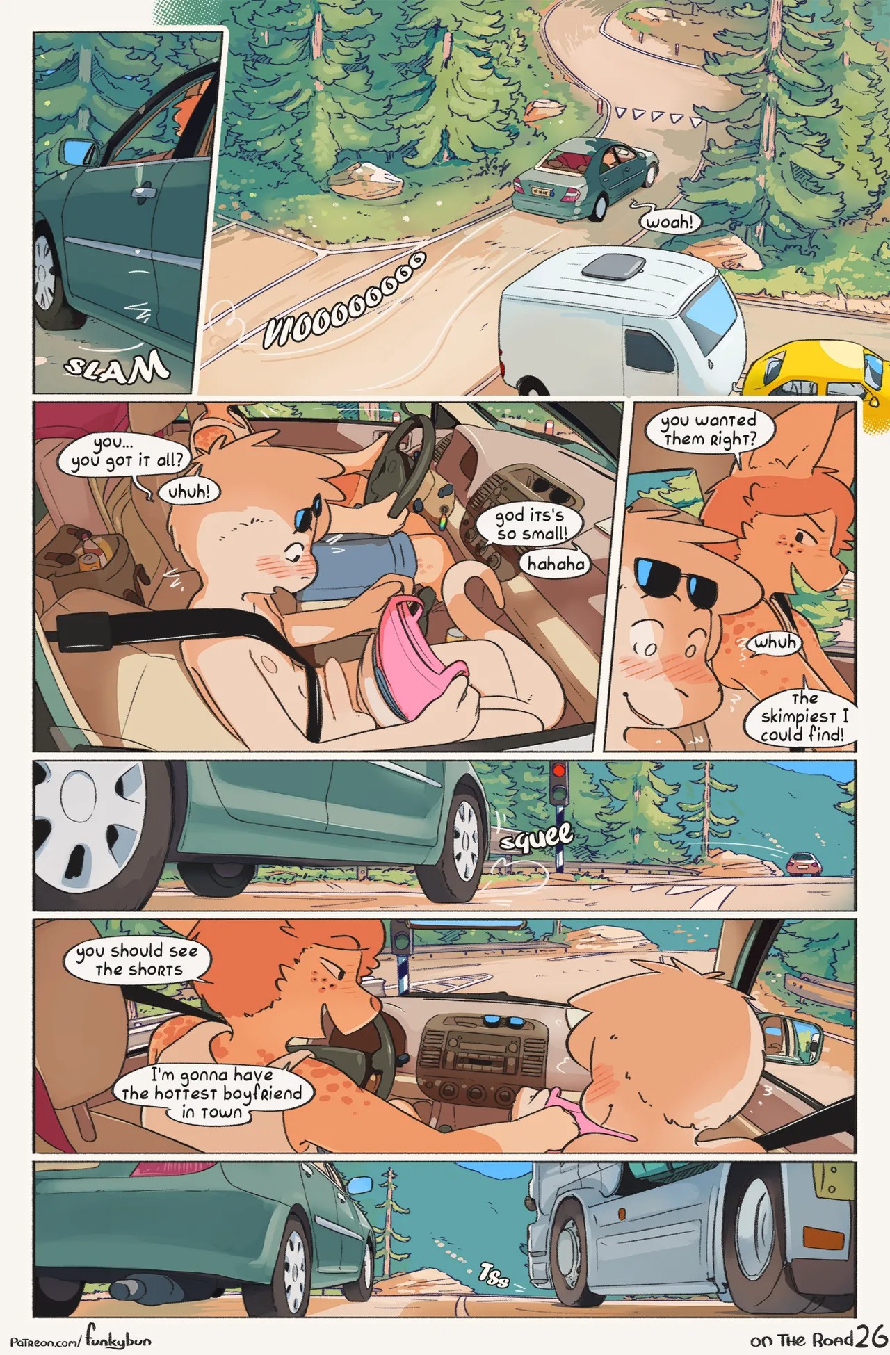 On The Road By Funkybun Porn Comic english 27