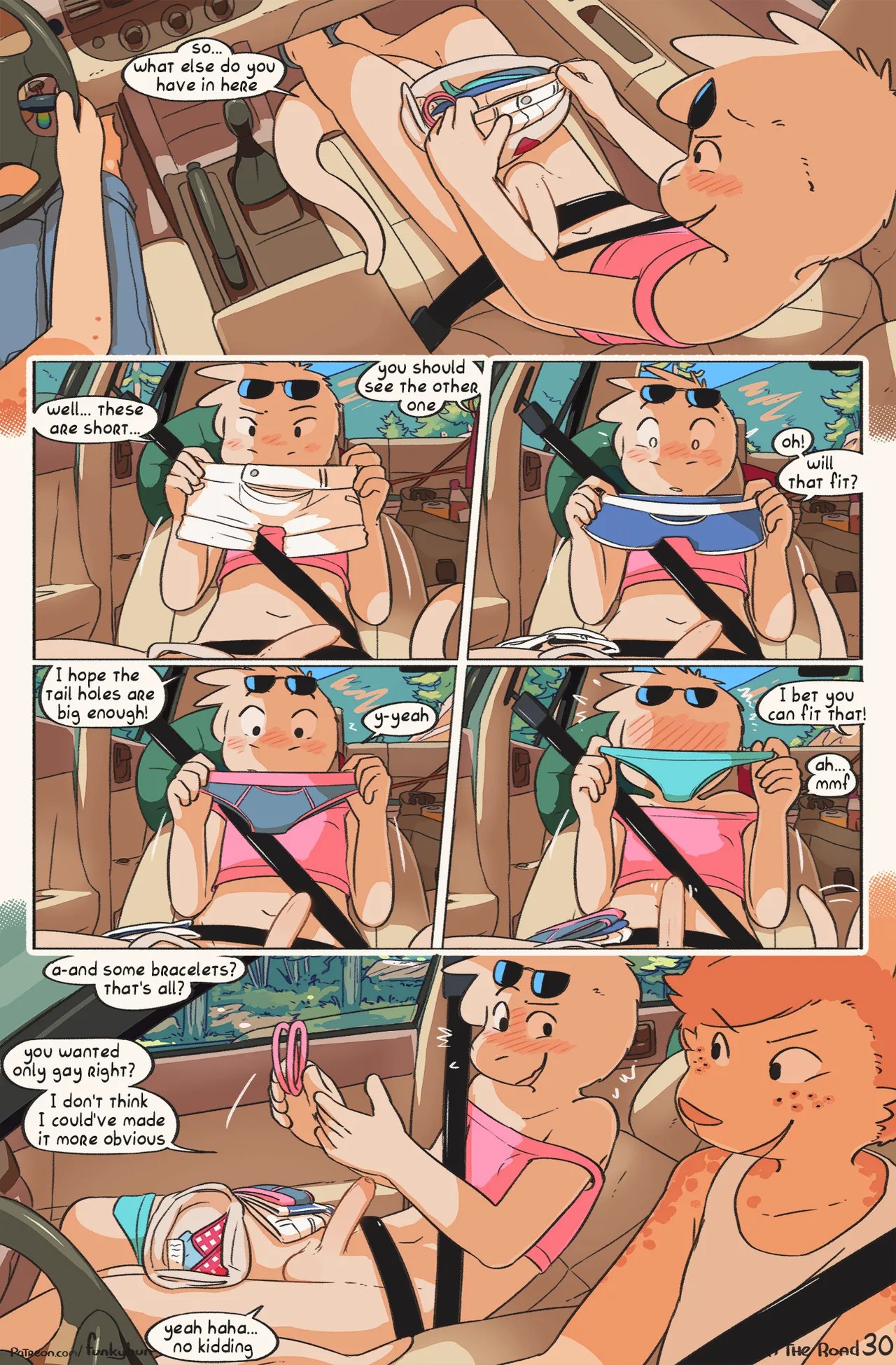 On The Road By Funkybun Porn Comic english 31